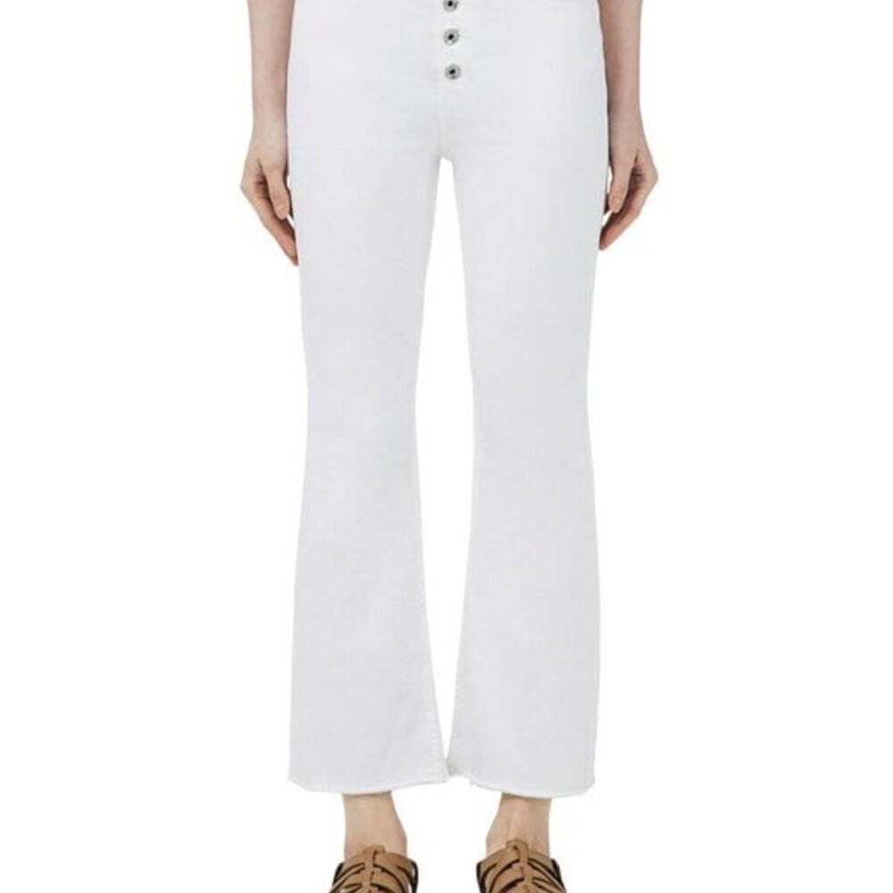 Rag and Bone Casey Ankle Flare - White Size 27